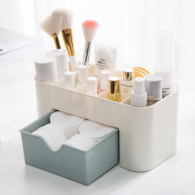 Beauty Makeup Box Set - صندوق تخزين منظم المكياج مع درج