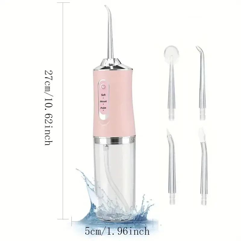 Micellar Water Cleanser - جهاز تنظيف الأسنان بالماء المحمول الذكي،