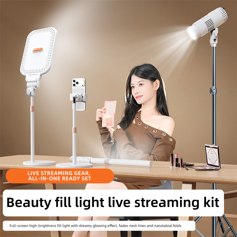 Beauty Makeup Video - إضاءة فيديو LED بشاشة كاملة Ra95+،