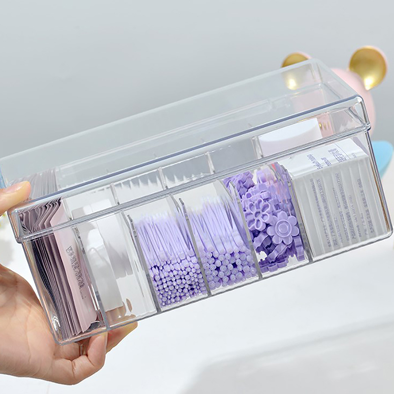 Beauty Makeup Box Set - صندوق تخزين أدوات رموش بسعة كبيرة