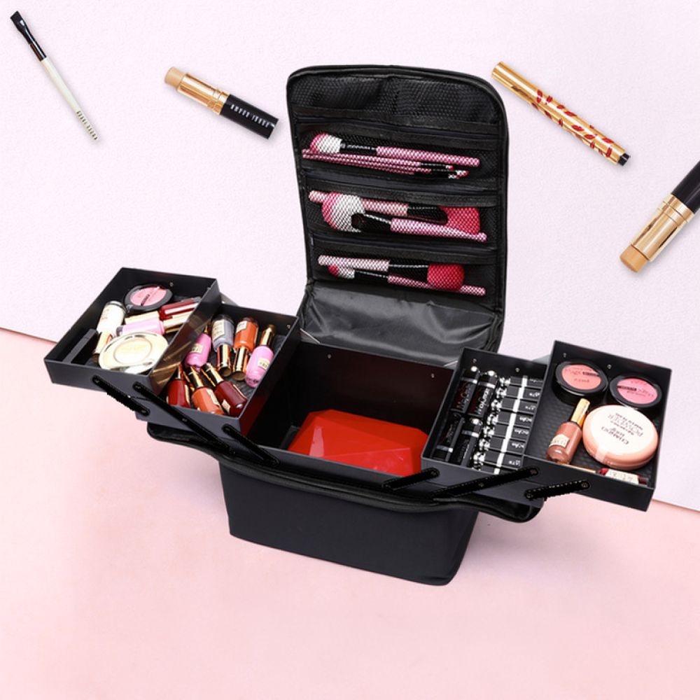 حقيبة مستحضرات تجميل فاخرة مقا - مراجعة Beauty Makeup Kit Box وسعره
