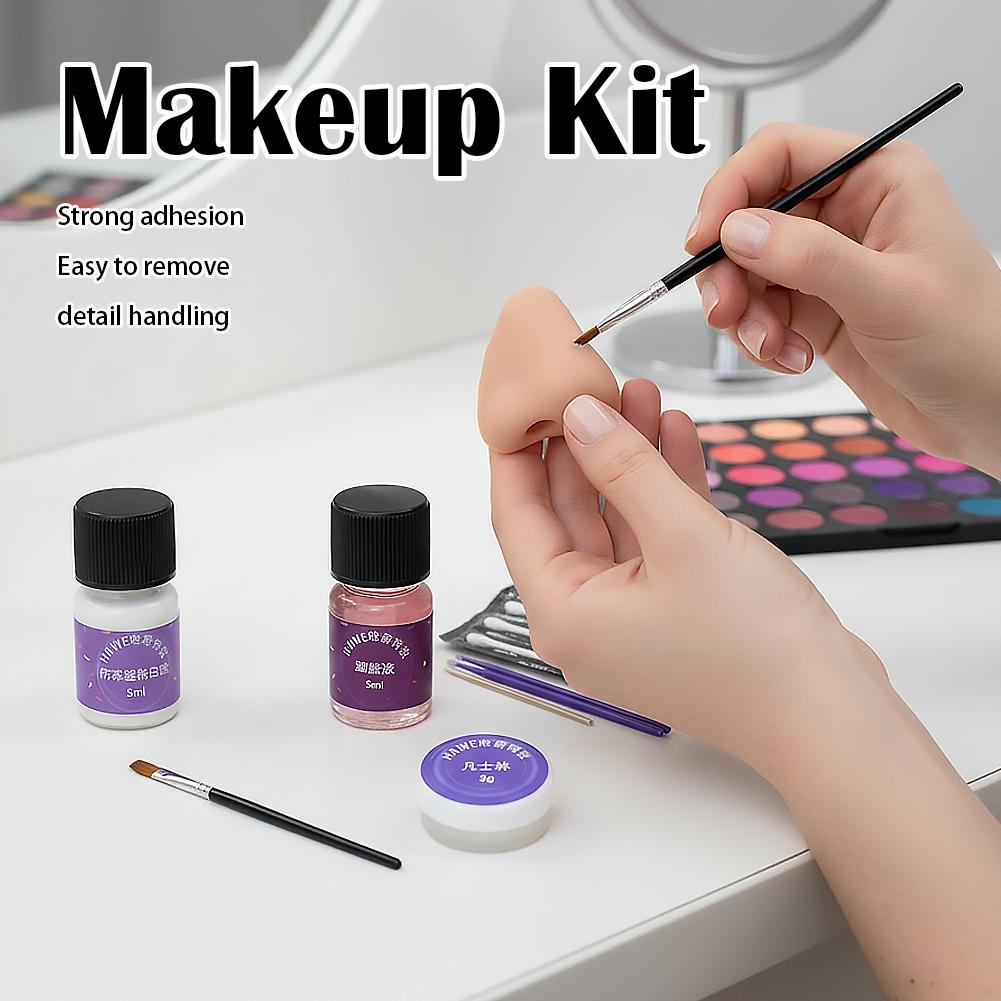 طقم تطبيق أنف صناعي احترافي مع - مراجعة J Beauty Makeup وسعره